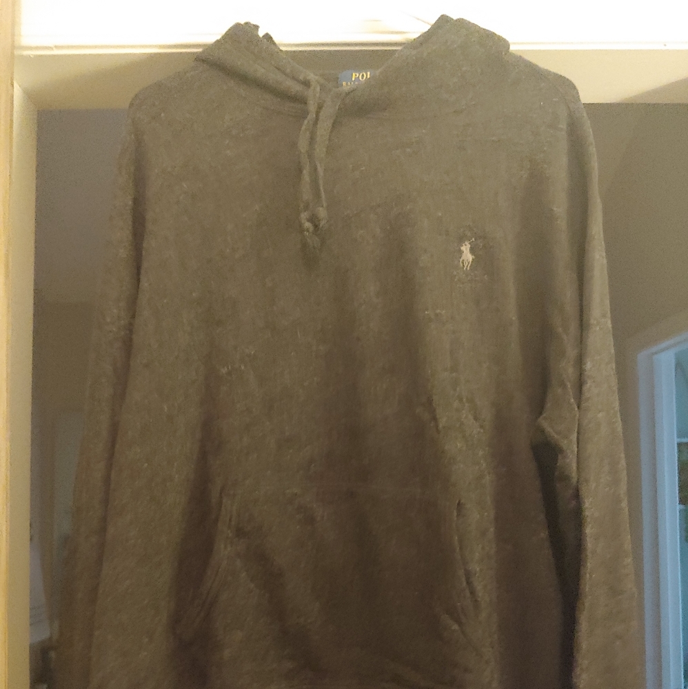 Ralph Lauren grey hoodie XL